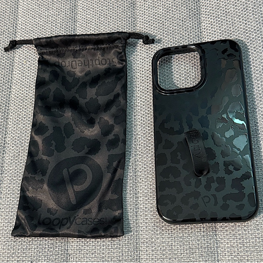 Loopy Case - Midnight Leopard